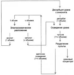 Способ получения уранового концентрата (патент 2323037)
