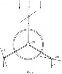 Карусельный ветродвигатель (патент 2380567)