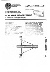 Устройство для расселения яиц насекомых (патент 1162391)