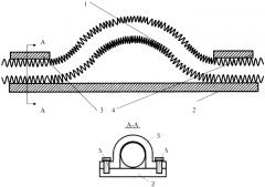 Гофрированный газопровод с подавлением шума и вибрации (патент 2589893)