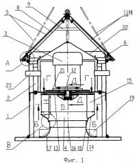 Крышный вентилятор для дымоудаления (патент 2294459)