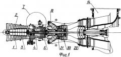 Газотурбинная установка (патент 2389894)