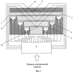 Устройство для охлаждения и термостабилизации элементов радиоэлектронной аппаратуры, работающих при циклических тепловых воздействиях (патент 2319326)