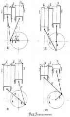 Способ работы двигателя по механическому циклу яримова и двигатель яримова (патент 2249709)
