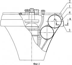 Кольцевая камера жидкостного ракетного двигателя (патент 2572036)