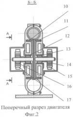 Газодинамический роторный двигатель (патент 2536740)