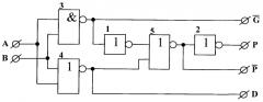 Схема управления элементом манчестерской цепи переноса (патент 2554853)