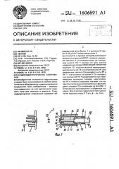 Судводопропускное сооружение (патент 1606591)