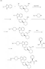 Замещенные амиды фенилциклогексанкарбоновой кислоты, промежуточные соединения и лекарственное средство на их основе (патент 2246490)