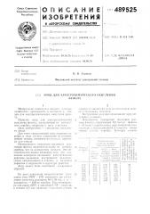 Анод для электрохимического окисления фенола (патент 489525)