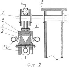 Машина непрерывного литья с роторным кристаллизатором (патент 2528925)