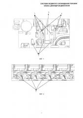 Система водяного охлаждения головки блока цилиндров двигателя (патент 2625894)