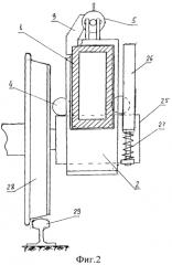 Тепловозная тележка челюстная (патент 2551870)