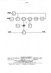 Блок самонастройки для систем управления подачей металлорежущего станка (патент 741232)