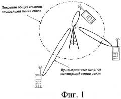 Способ и система для передачи общих каналов нисходящей линии связи (патент 2509443)