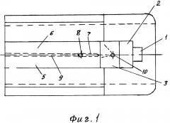Амфибийное судно на сжатом пневмопотоке (патент 2644496)