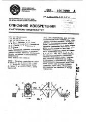 Устройство для пропитки волокнистого материала (патент 1007999)