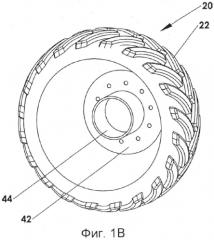 Деформируемое сборное колесо (патент 2557642)