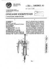 Дозирующее устройство (патент 1682803)