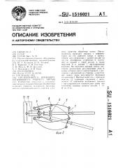 Предохранитель почвообрабатывающего рабочего органа (патент 1516021)