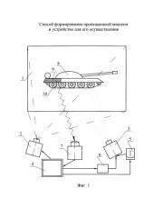 Способ формирования проекционной мишени и устройство для его осуществления (патент 2579831)