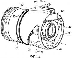 Интегрированная силовая установка с подвеской для самолета (патент 2440279)