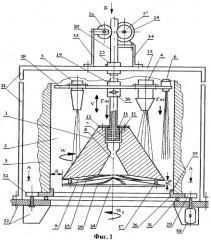 Устройство для газотермического нанесения покрытий на внутренние поверхности отверстий (патент 2386721)