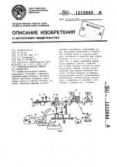 Крышкоделательная машина е.г.бондаренко (патент 1212844)