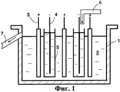 Способ изготовления диафрагменного элемента ячейки для электролитического извлечения металлов из водных растворов и диафрагменный элемент (патент 2256729)