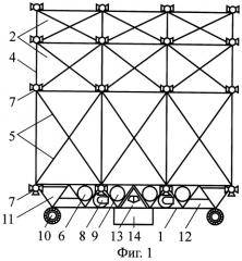 Безбалластный дирижабль трансформируемой аэродинамической формы модульной шарнирно-стержневой конструкции (патент 2257311)