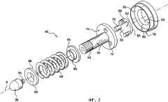 Усилитель тормозного привода со встроенным в толкатель разгрузочным поршнем, изготовленным из пластмассы (патент 2338650)