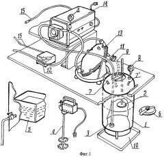 Устройство комплекса для изготовления инфузионных растворов в полимерных контейнерах (патент 2254875)