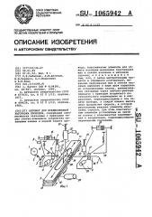 Автомат для предмонтажной заготовки проводов (патент 1065942)