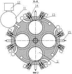 Аксиально-поршневой двигатель (патент 2305195)