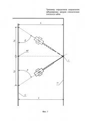 Тренажер определения направления забуриваемых шпуров относительно плоскости забоя (патент 2608370)