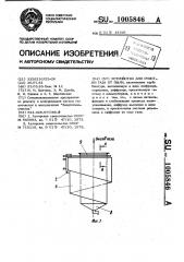 Устройство для очистки газа от пыли (патент 1005846)