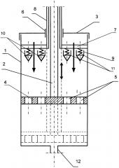 Смеситель для смешивания жидких и вязких материалов (патент 2645537)