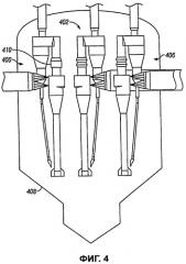 Система впуска для установки крекинга с псевдоожиженным катализатором с двумя трубами с восходящим потоком (патент 2444408)