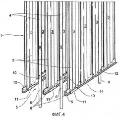 Электрическое экранирующее устройство для конструкций около высоковольтных частей электростатических осадителей (патент 2552566)