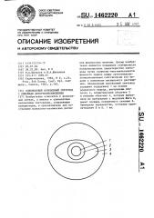 Одномодовый волоконный световод с линейным двулучепреломлением (патент 1462220)