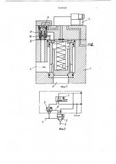Двухпозиционный гидроклапан длябольших расходов (патент 848848)