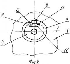 Промывочный узел бурового долота (варианты) (патент 2536885)