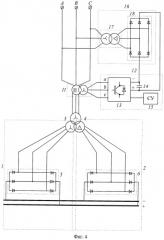 Способ управления многофазным выпрямительным агрегатом (патент 2402143)