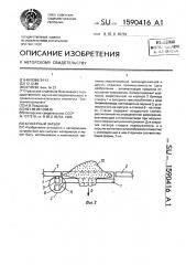 Бункерный затвор (патент 1590416)