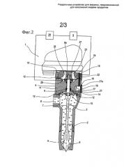 Раздаточное устройство для машины, предназначенной для наполнения жидким продуктом (патент 2586200)