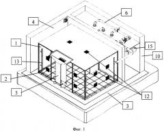 Термостатированное помещение для работы высокоточного измерительного оборудования (патент 2478766)