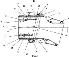 Поворотное круглое осесимметричное реактивное сопло воздушно-реактивного двигателя (патент 2320882)