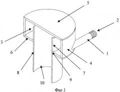 Способ получения пленочного потока жидкого вещества и пленкообразующее устройство для его осуществления (патент 2379124)