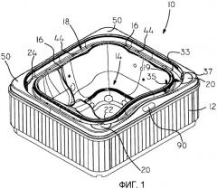 Спа-ванна или мини-бассейн с гидромассажем (патент 2479701)