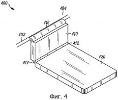 Узлы и компоненты тонкой клавишной панели для электронных устройств и способы (патент 2325720)
